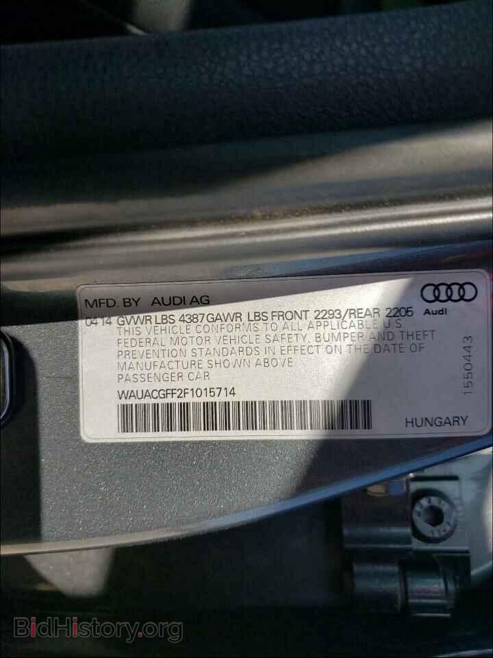 2015 AUDI A3 - VIN: WAUACGFF2F1015714 - Photo 10