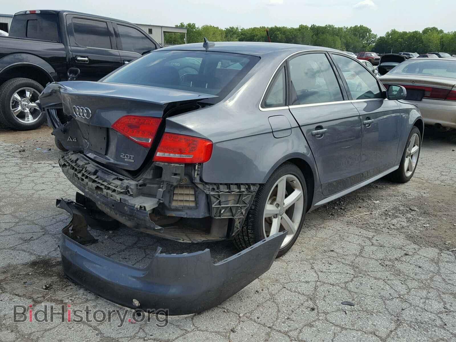 2012 AUDI A4 - VIN: WAUFFAFL0CA116925 - Photo 4