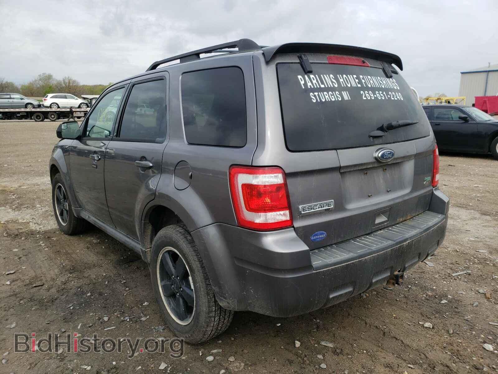 2011 FORD ESCAPE - VIN: 1FMCU9DG9BKC10161 - Фото 3