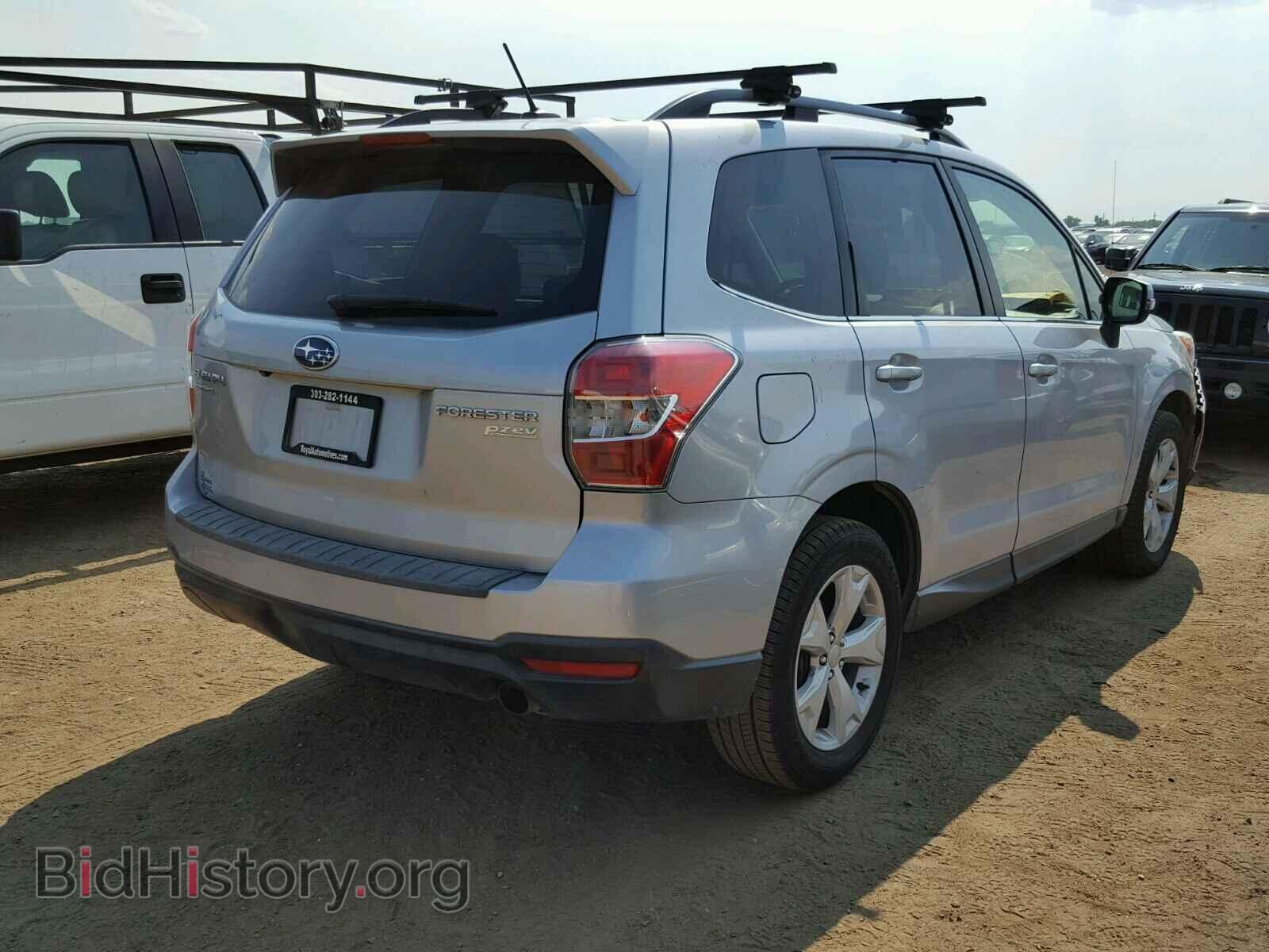2014 SUBARU FORESTER - VIN: JF2SJAMC1EH499319 - Фото 4