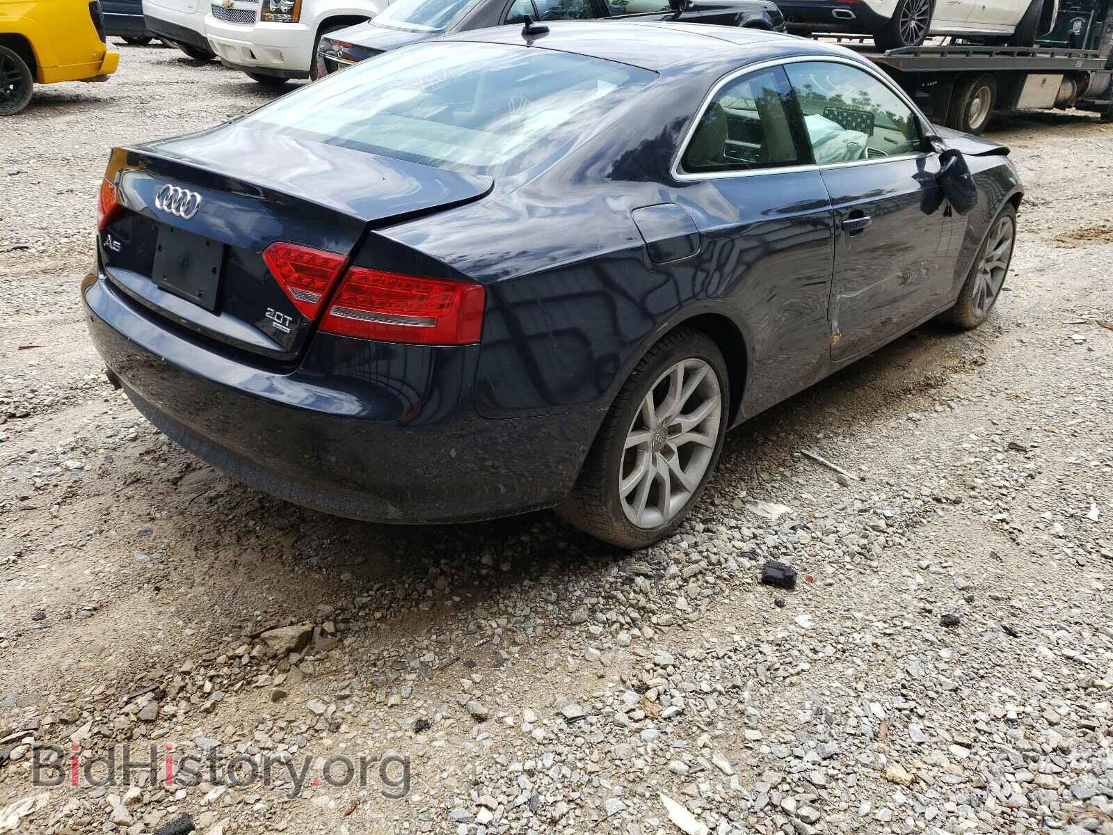 2012 AUDI A5 - VIN: WAULFAFR7CA004405 - Фото 4