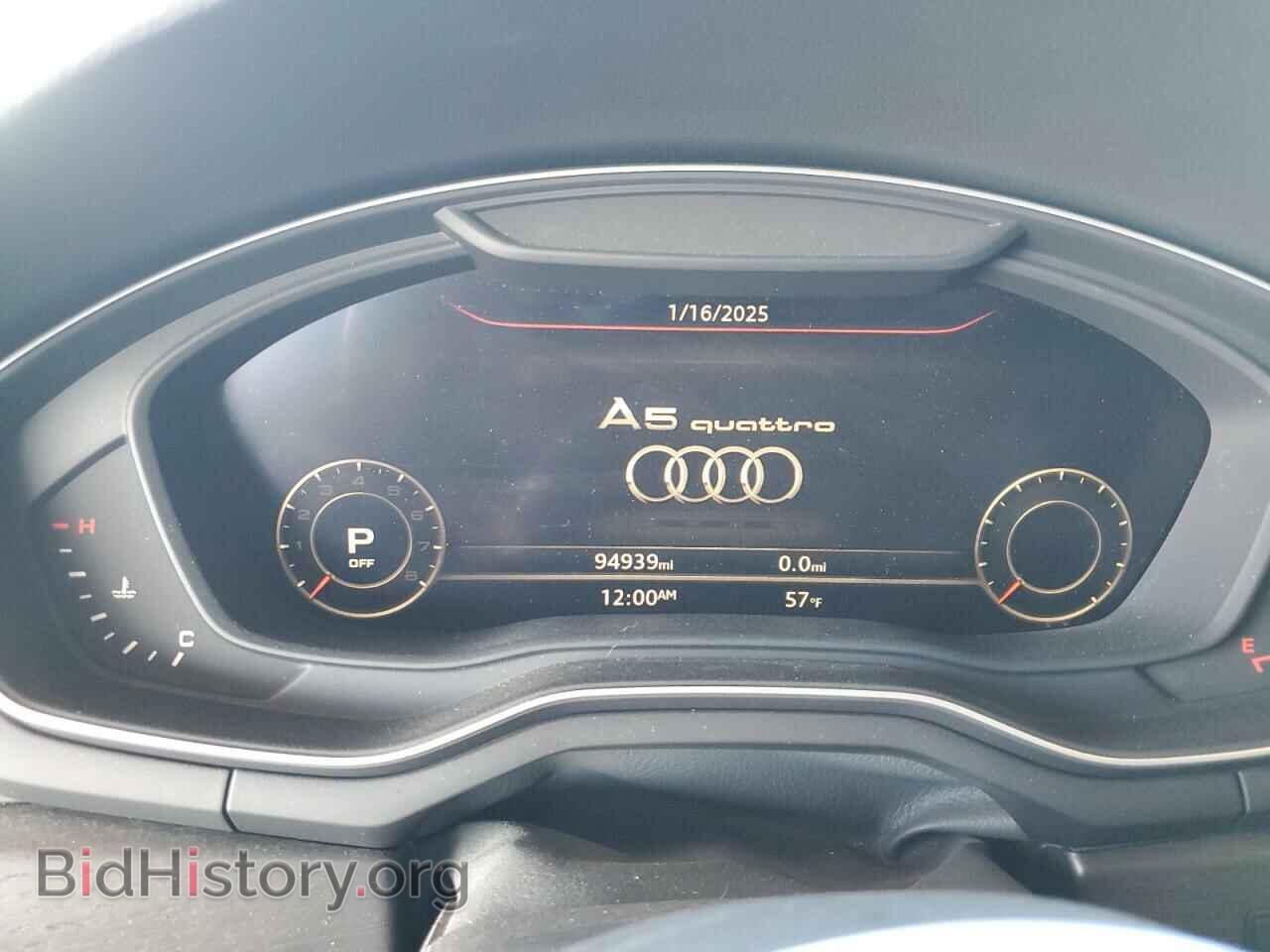 2018 AUDI A5 - VIN: WAUFNCF5XJA110420 - Фото 9