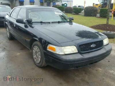 2003 Ford CROWN VIC Crown Vict, черный — VIN 2FAHP71W93X202096, Copart