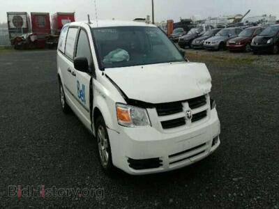 2010 Dodge CARAVAN Grand Cara, white — VIN 2D4CN1AE3AR465591, Copart