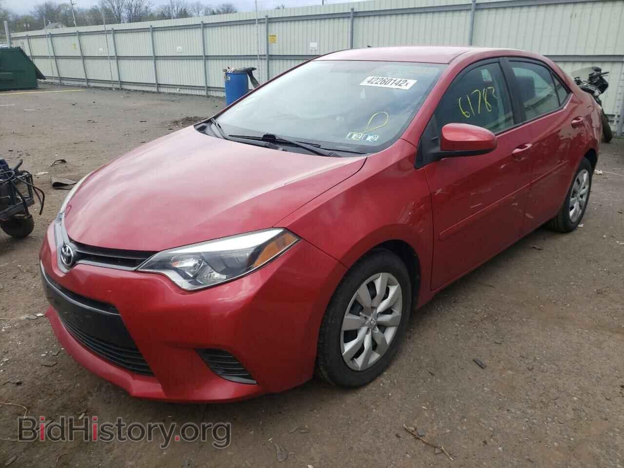 2015 TOYOTA COROLLA - VIN: 2T1BURHEXFC329515 - Фото 2