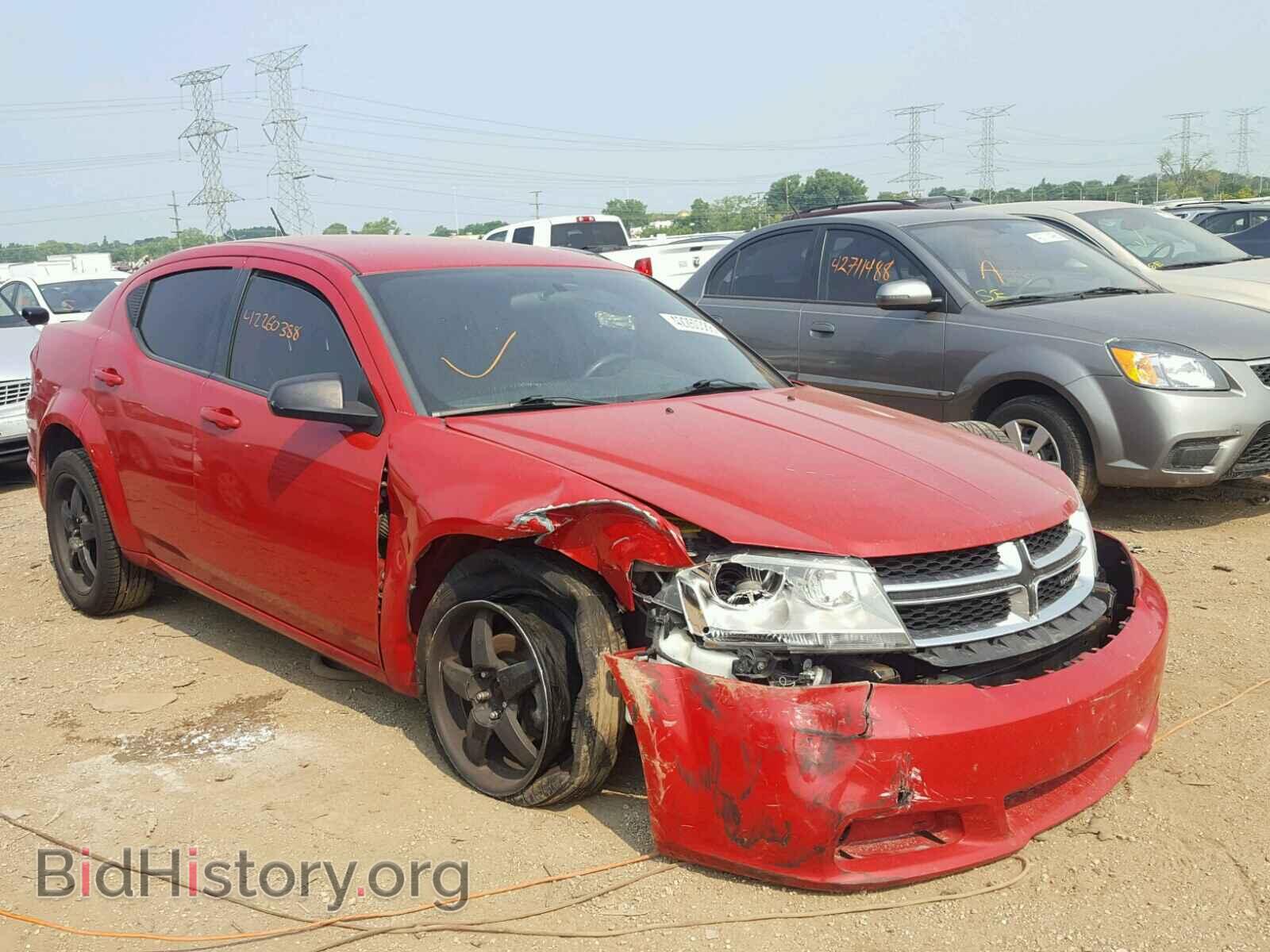 Фотография 1C3CDZAB0DN730882 - DODGE AVENGER 2013