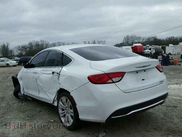 2015 CHRYSLER 200 - VIN: 1C3CCCAB2FN555425 - Фото 3