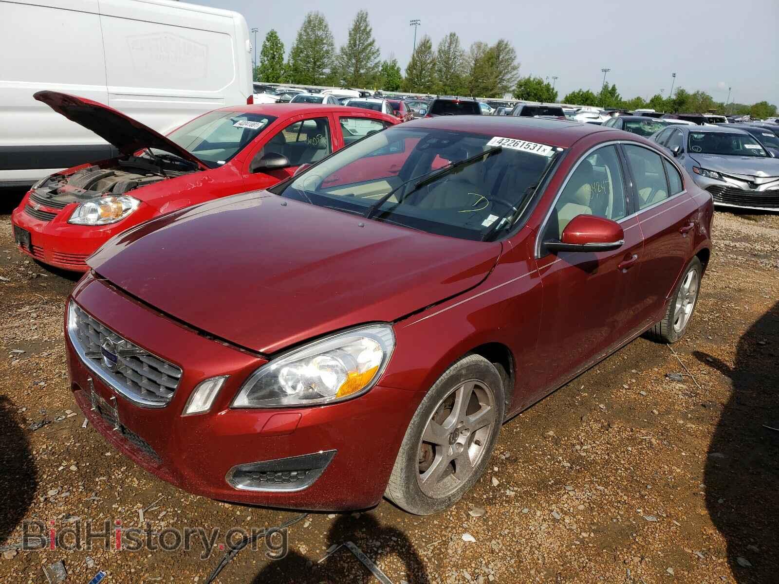 2012 VOLVO S60 - VIN: YV1622FS7C2076830 - Фото 2