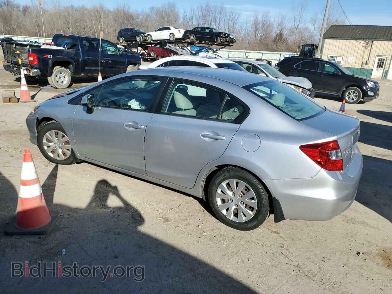 2012 HONDA CIVIC - VIN: 19XFB2F55CE081608 - Фото 2