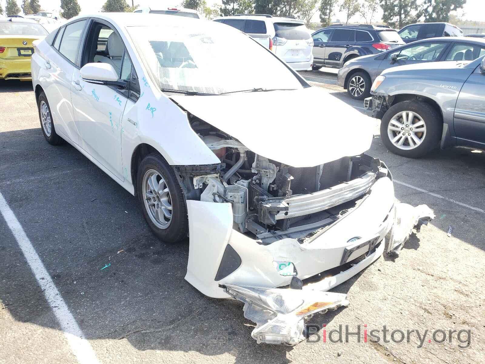 Photo JTDKARFU1H3043390 - TOYOTA PRIUS 2017