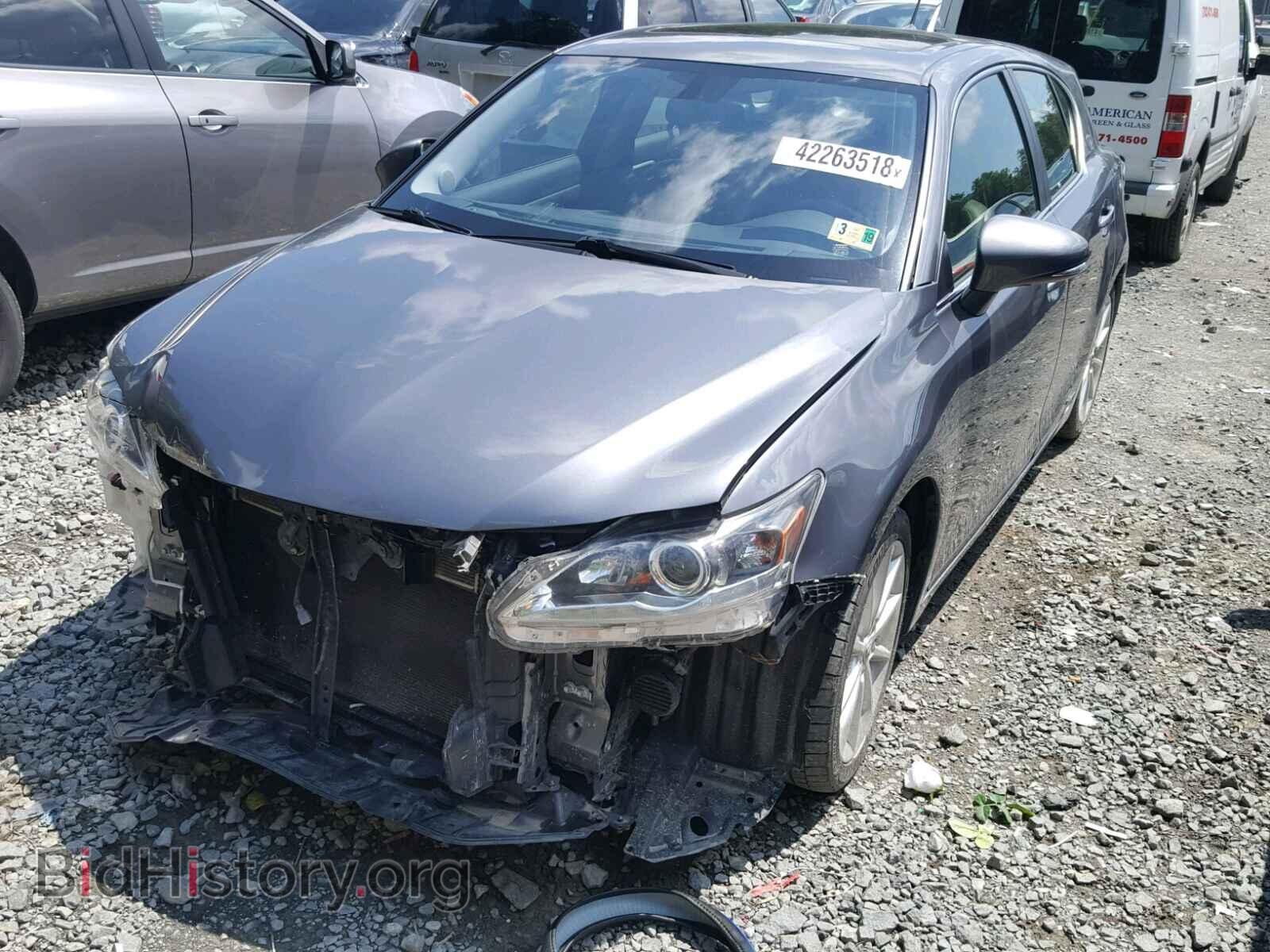 2013 LEXUS CT 200 - VIN: JTHKD5BH7D2159197 - Фото 2