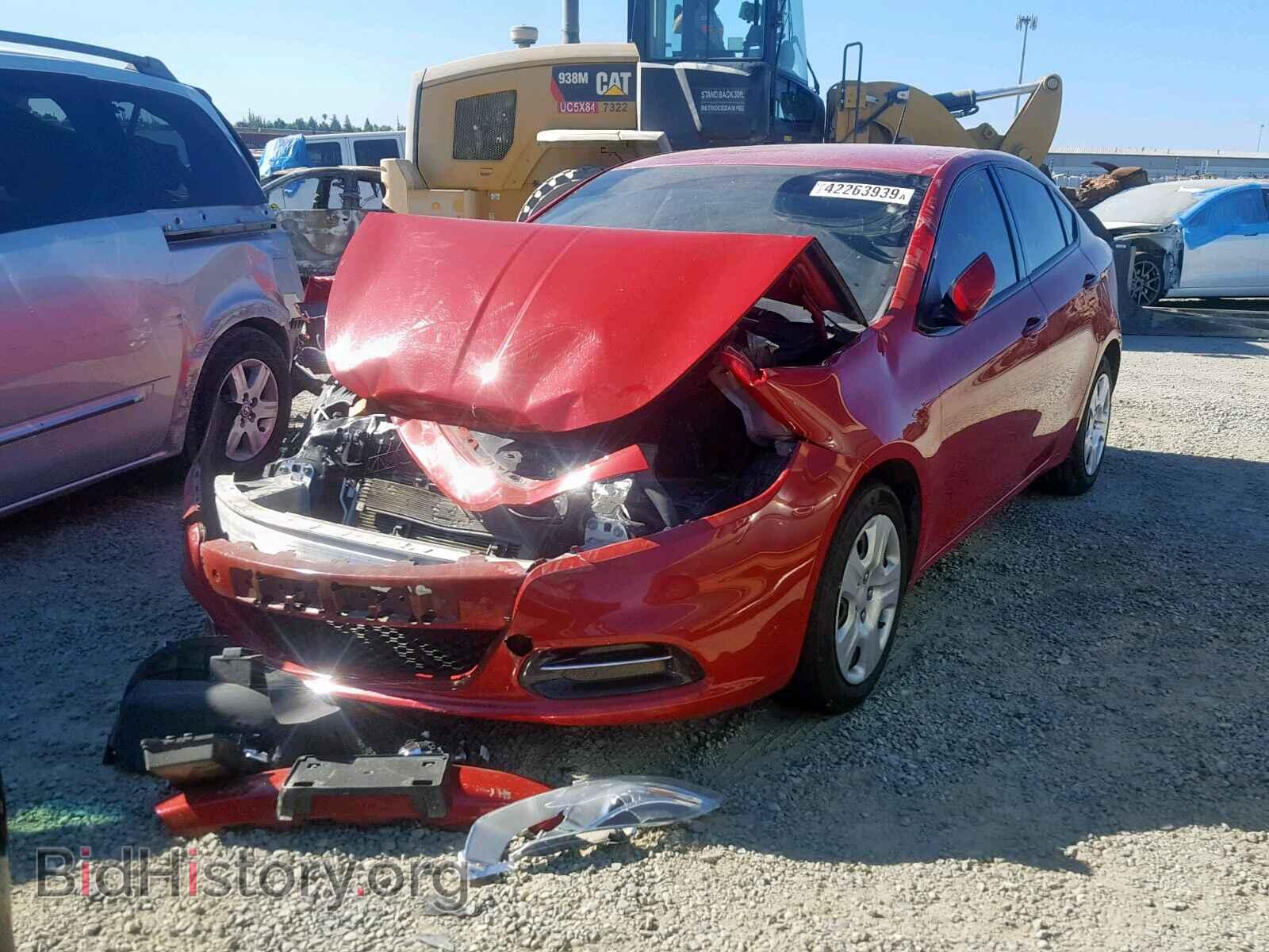 2014 DODGE DART - VIN: 1C3CDFAA7ED802349 - Фото 2