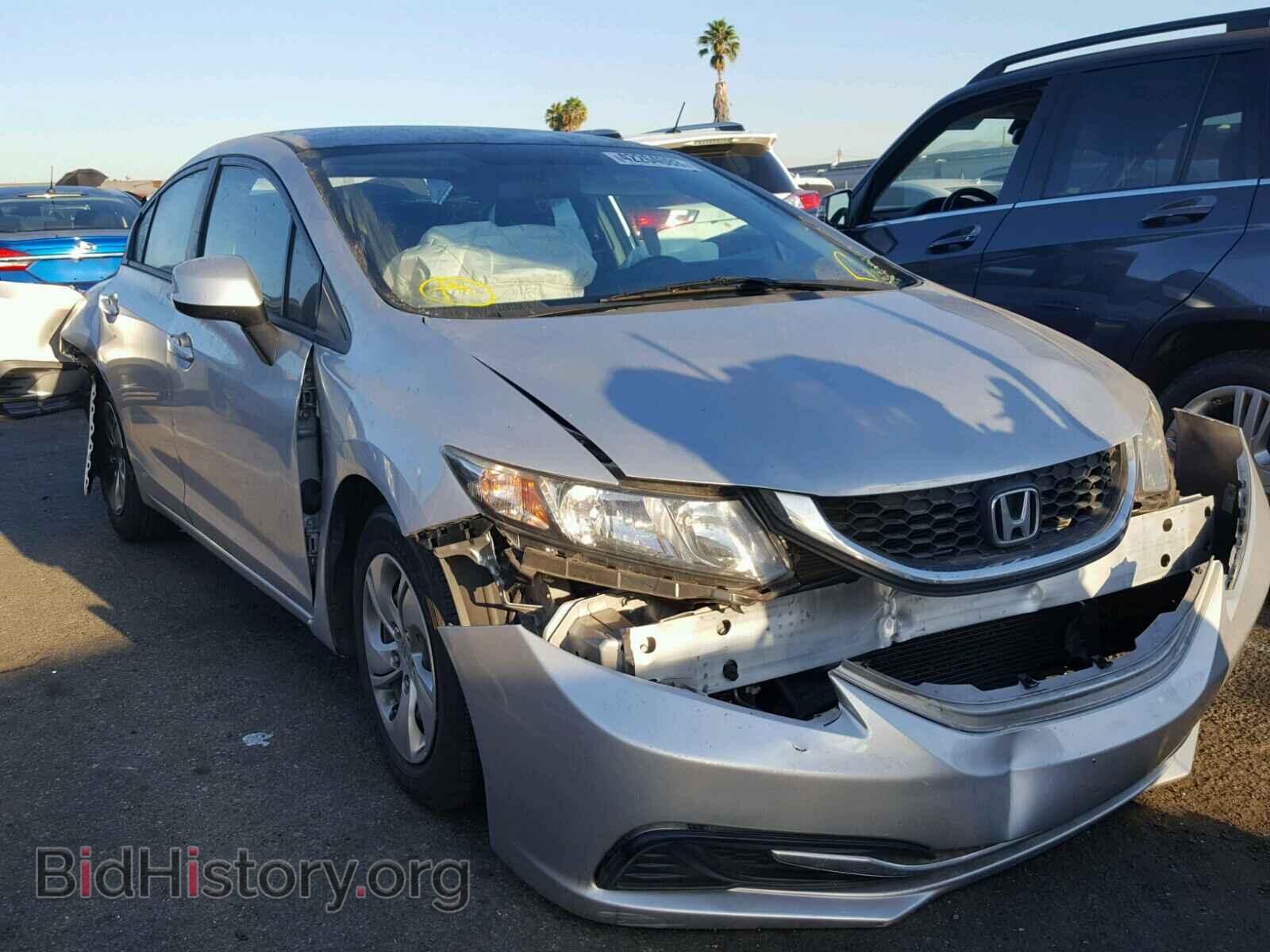 Фотография 19XFB2F52DE278737 - HONDA CIVIC LX 2013