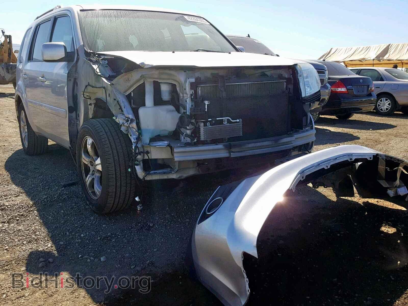 Photo 5FNYF4H67CB009754 - HONDA PILOT EXL 2012
