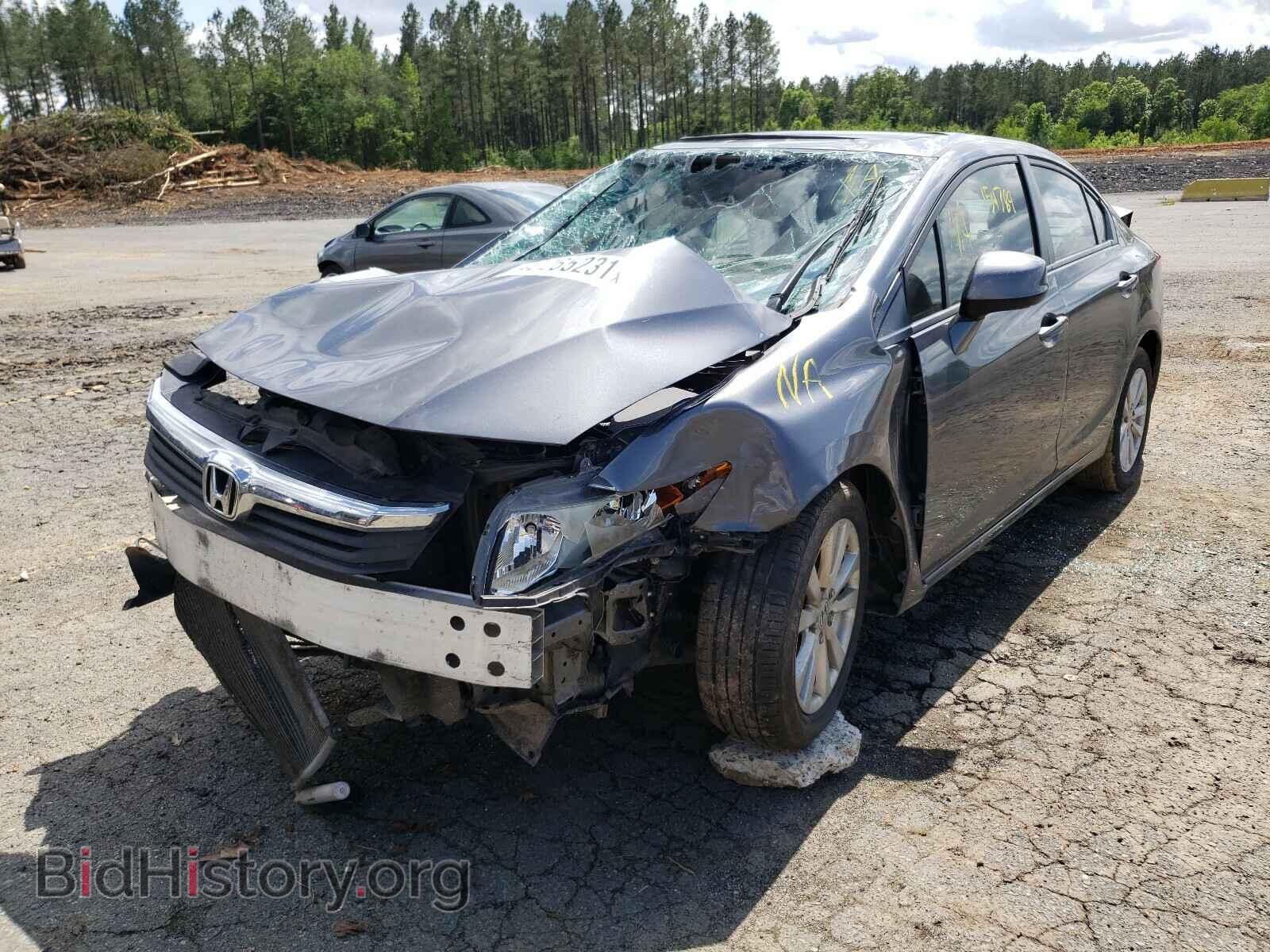 2012 HONDA CIVIC - VIN: 2HGFB2F82CH320001 - Фото 2