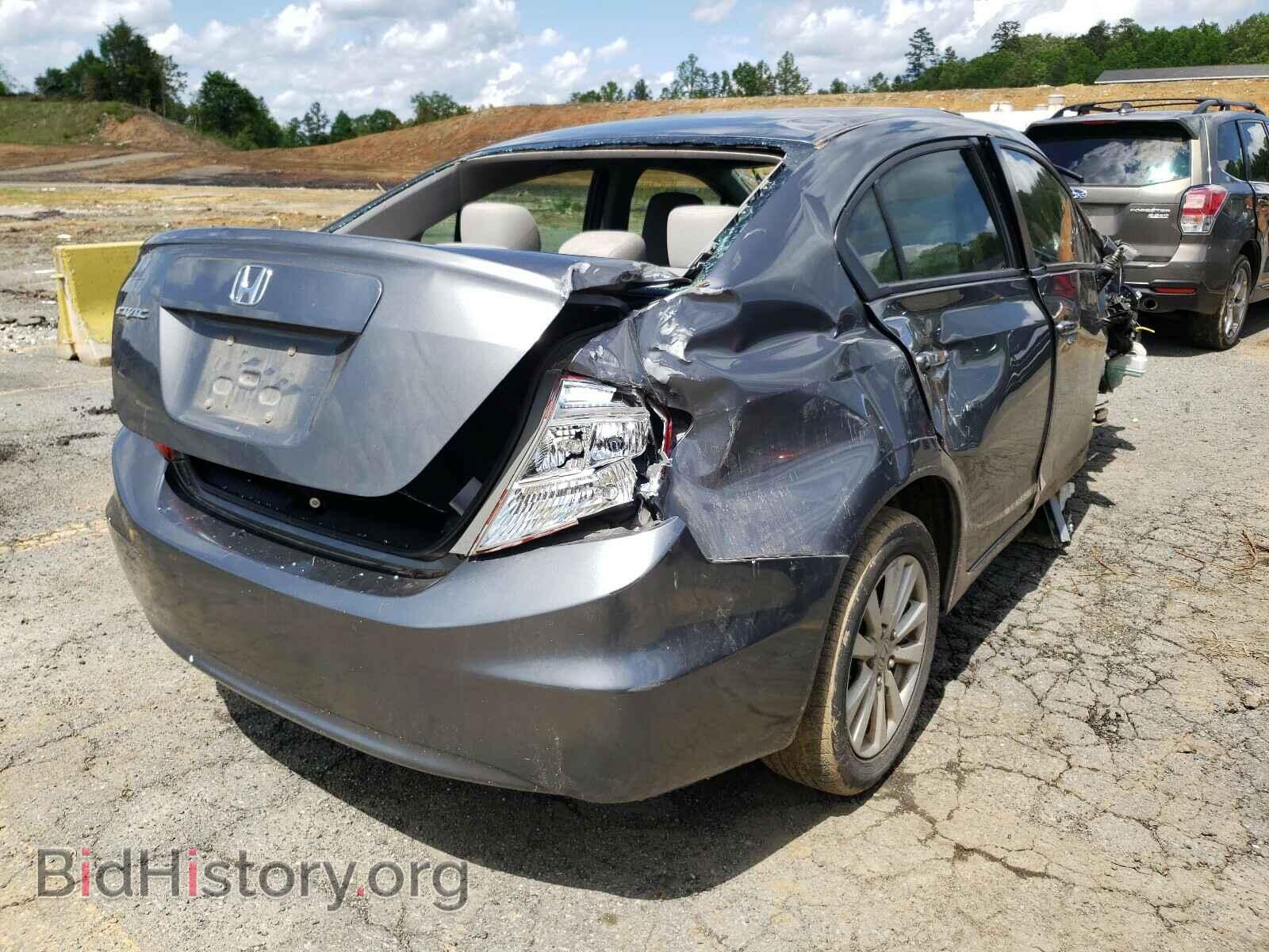 2012 HONDA CIVIC - VIN: 2HGFB2F82CH320001 - Фото 4