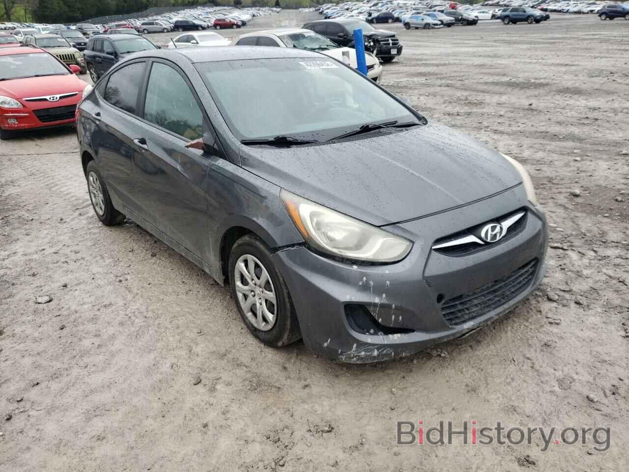 Photo KMHCT4AE9CU124752 - HYUNDAI ACCENT 2012