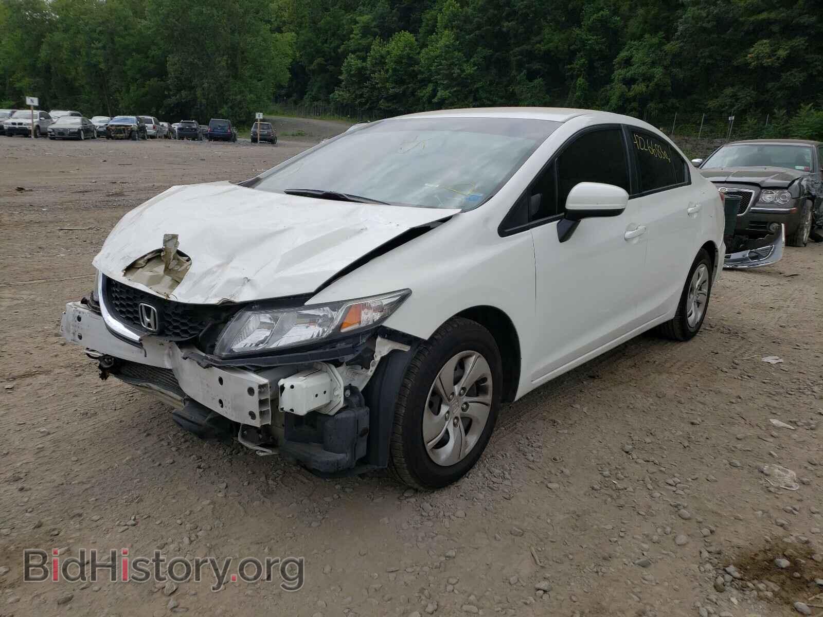2014 HONDA CIVIC - VIN: 2HGFB2F59EH551924 - Фото 2