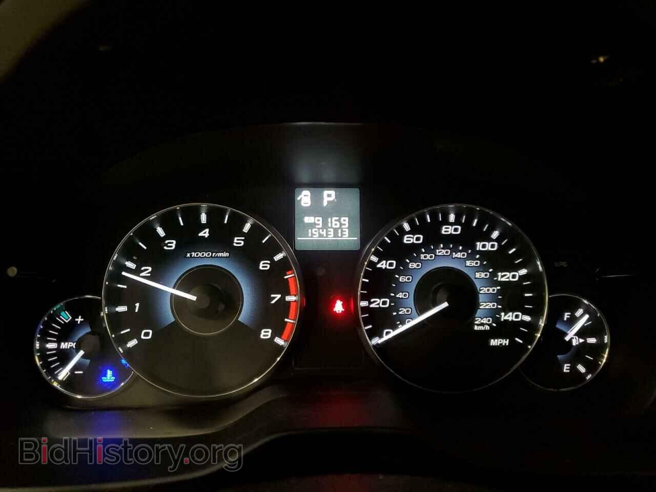 2012 SUBARU OUTBACK - VIN: 4S4BRBJC9C3207052 - Фото 9