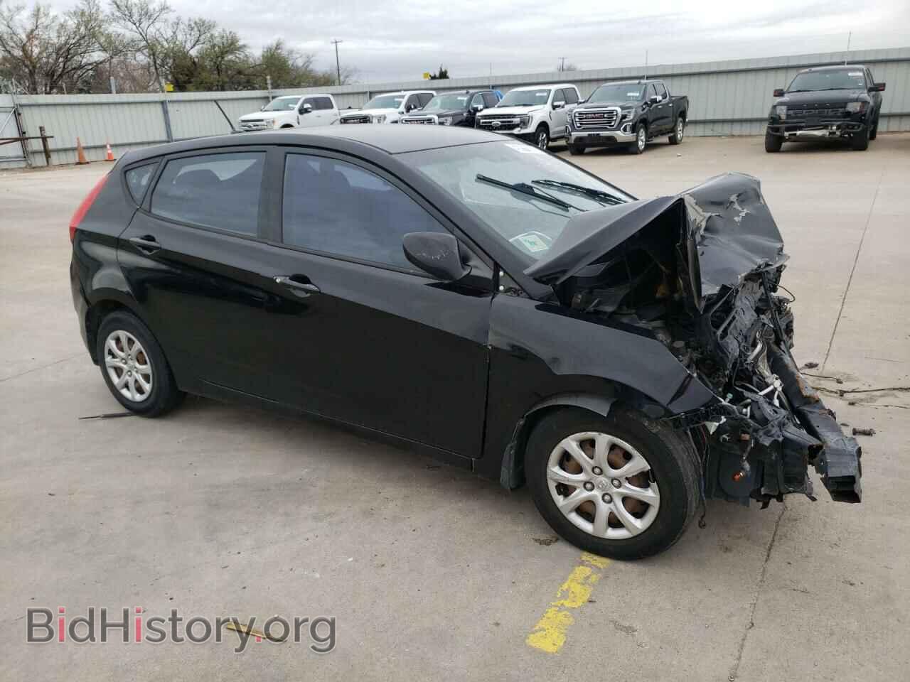 2013 HYUNDAI ACCENT - VIN: KMHCT5AE7DU063148 - Фото 4