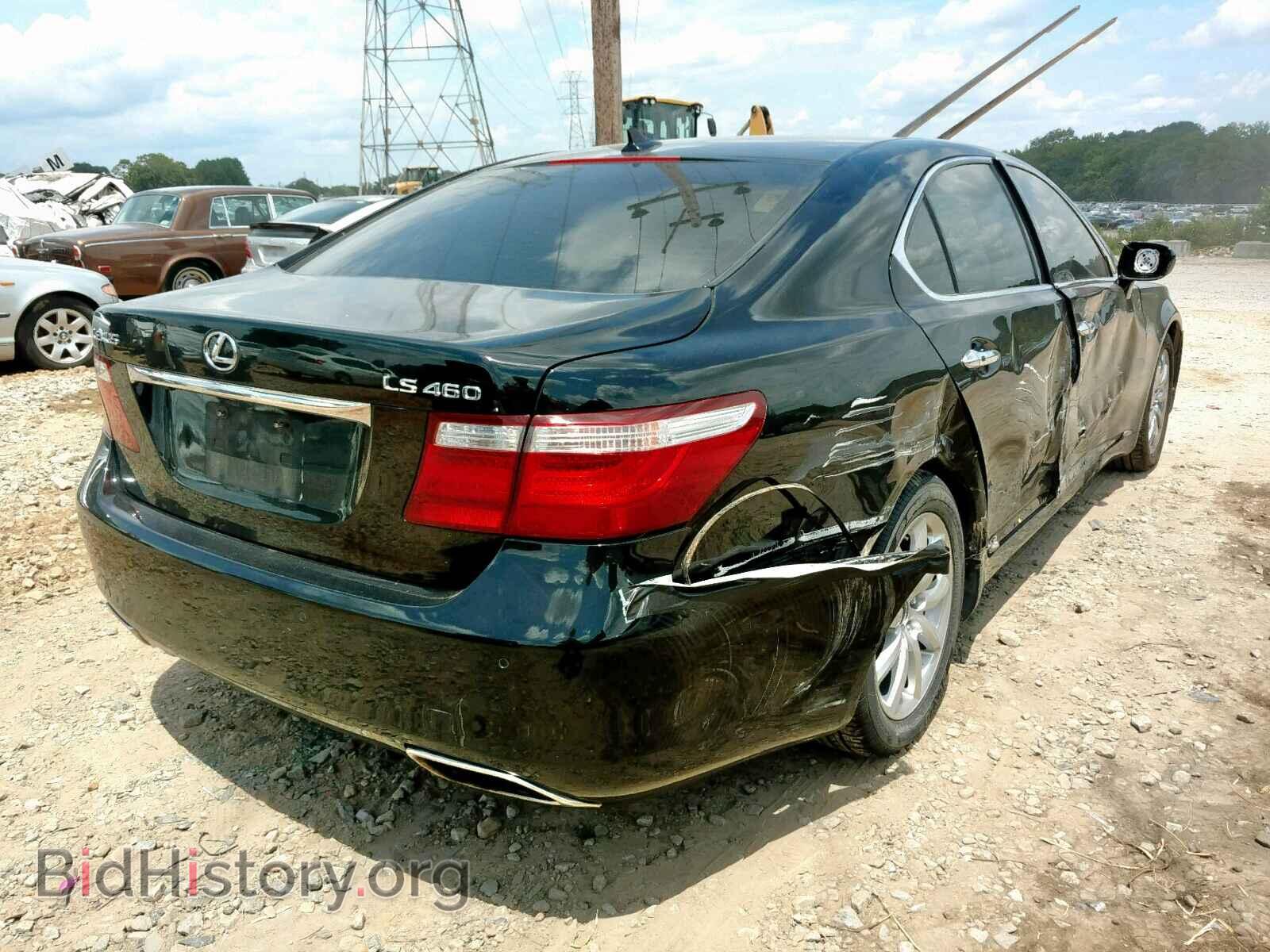 2007 LEXUS LS460 - VIN: JTHBL46FX75038172 - Фото 4