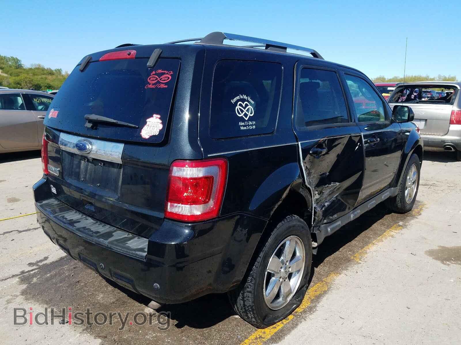 2011 FORD ESCAPE - VIN: 1FMCU0E70BKC36531 - Фото 4