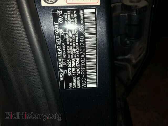 2013 MERCEDES-BENZ E - VIN: WDDHF2EBXDA701240 - Photo 10