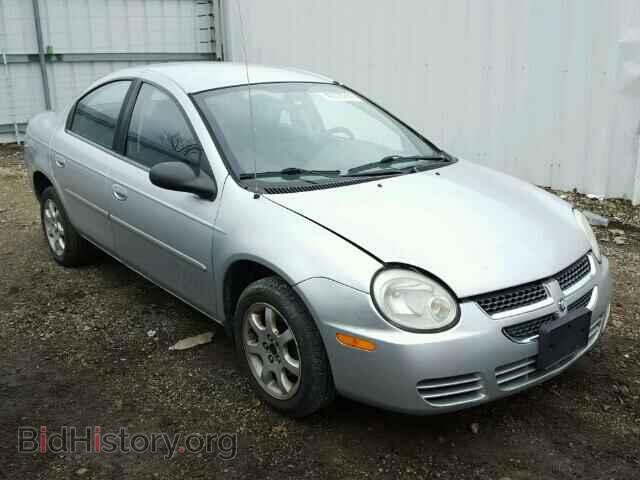 Photo 1B3ES56C15D150280 - DODGE NEON 2005