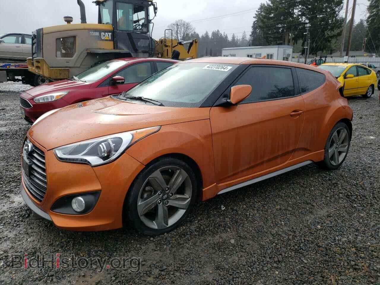 Photo KMHTC6AE0DU109571 - HYUNDAI VELOSTER 2013