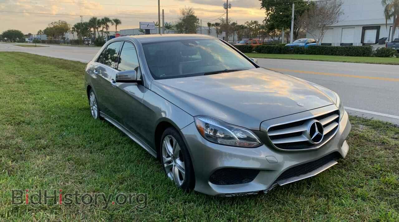 Photo WDDHF8JB5EA861004 - MERCEDES-BENZ E-CLASS 2014