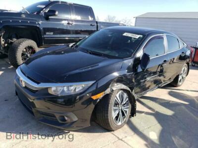 2017 Honda CIVIC EX, черный — VIN 19XFC1F36HE016067, Copart