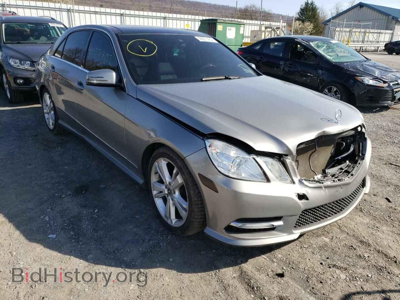 Photo WDDHF8JB5DA716608 - MERCEDES-BENZ E-CLASS 2013