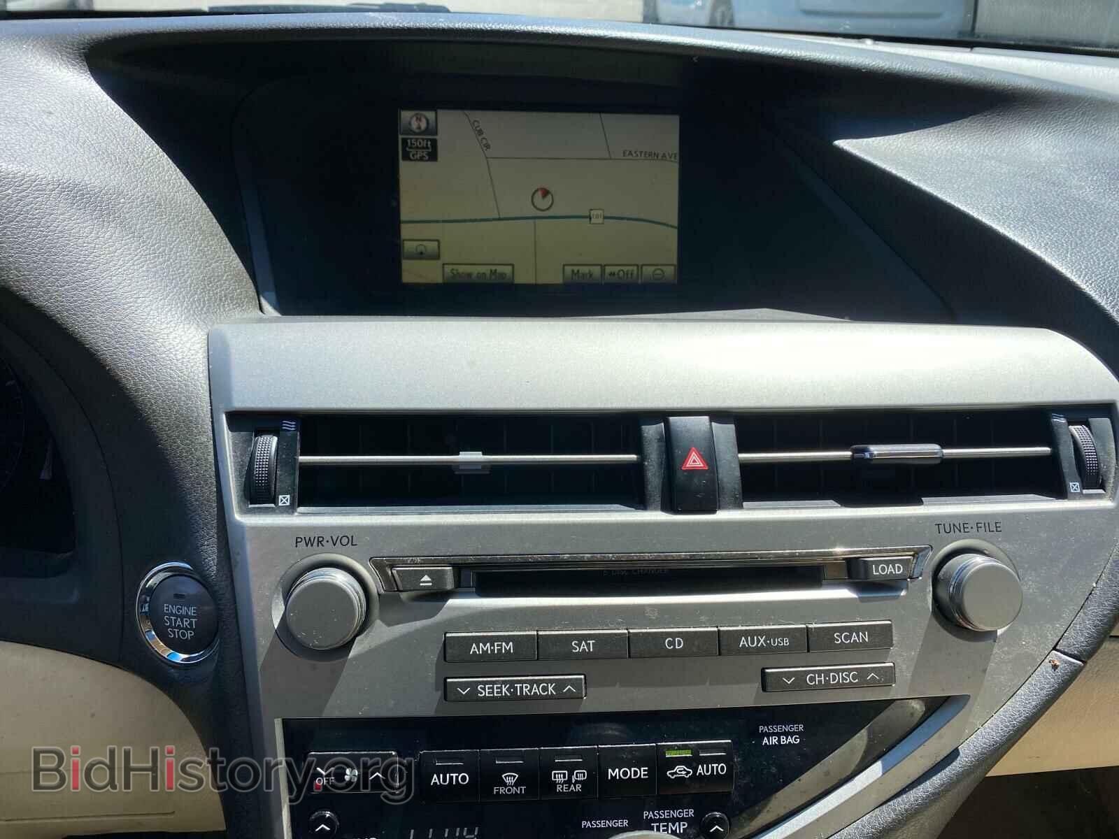 2010 LEXUS RX350 - VIN: 2T2ZK1BA2AC007970 - Фото 9