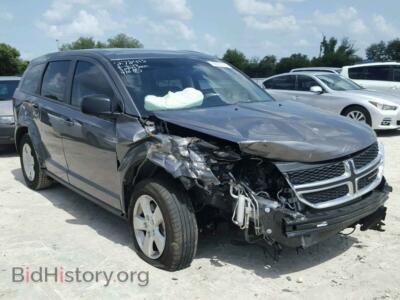 2013 Dodge JOURNEY SE, серый — VIN 3C4PDCAB7DT555511, Copart