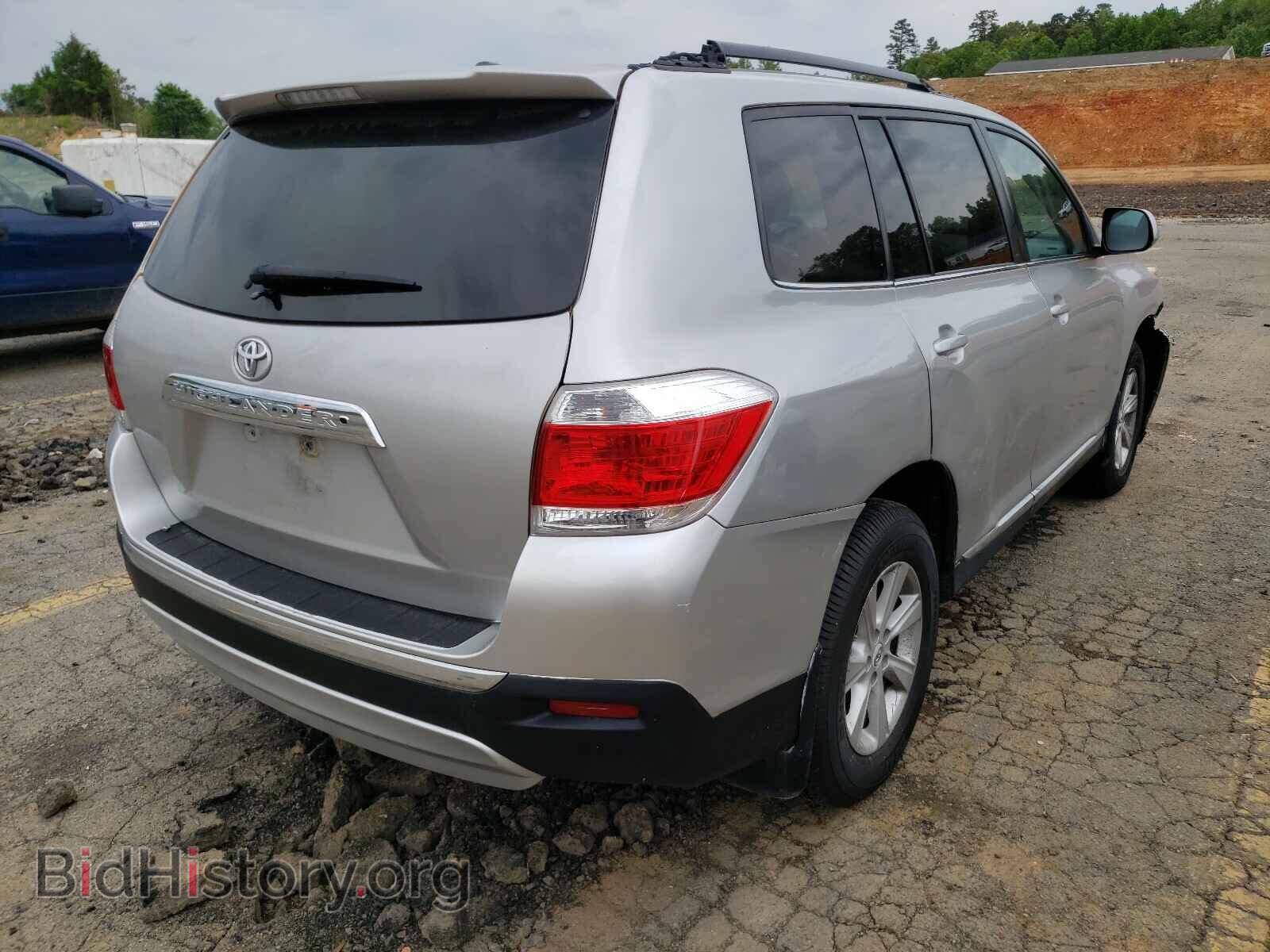 2012 TOYOTA HIGHLANDER - VIN: 5TDBK3EH1CS146931 - Фото 4