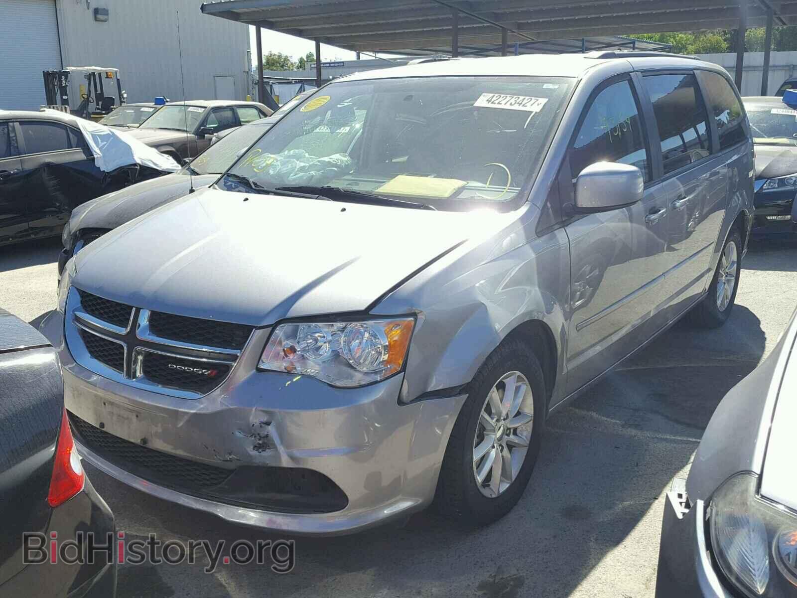 2014 DODGE CARAVAN - VIN: 2C4RDGCG5ER387879 - Фото 2
