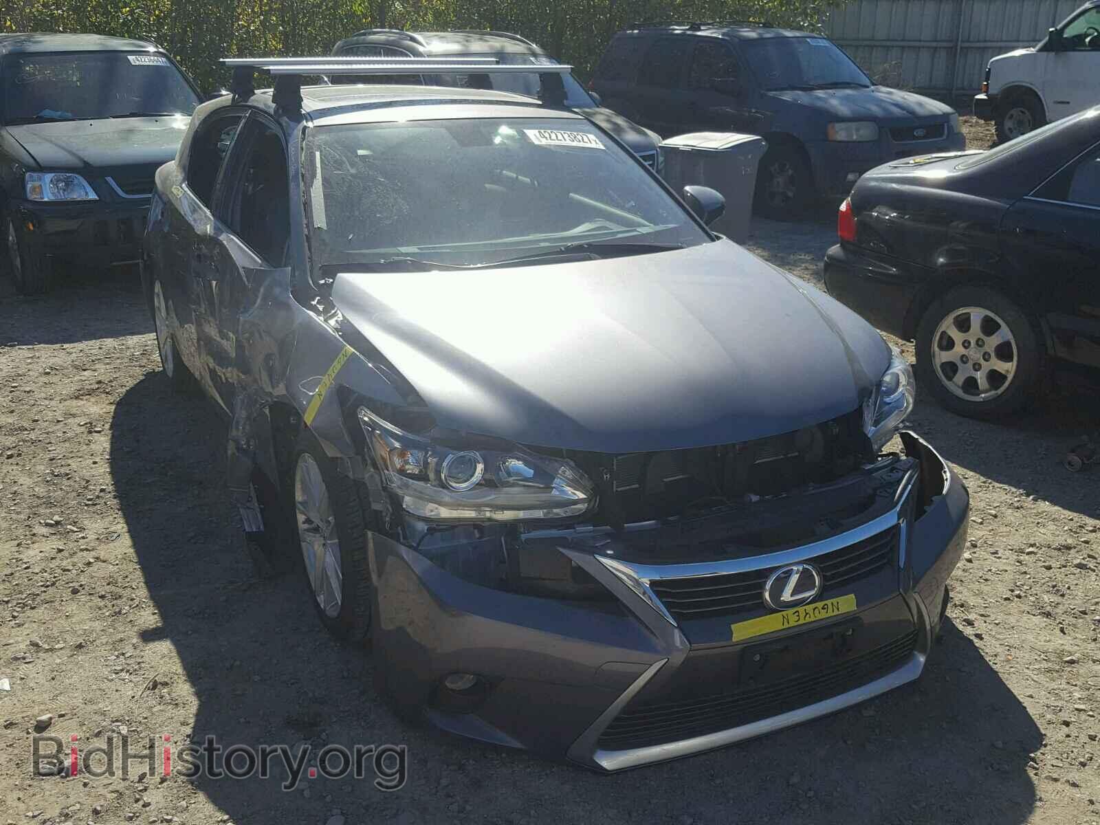 Фотография JTHKD5BH8E2194980 - LEXUS CT 200 2014