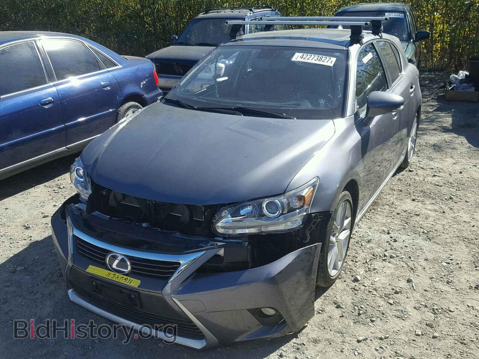2014 LEXUS CT 200 - VIN: JTHKD5BH8E2194980 - Фото 2