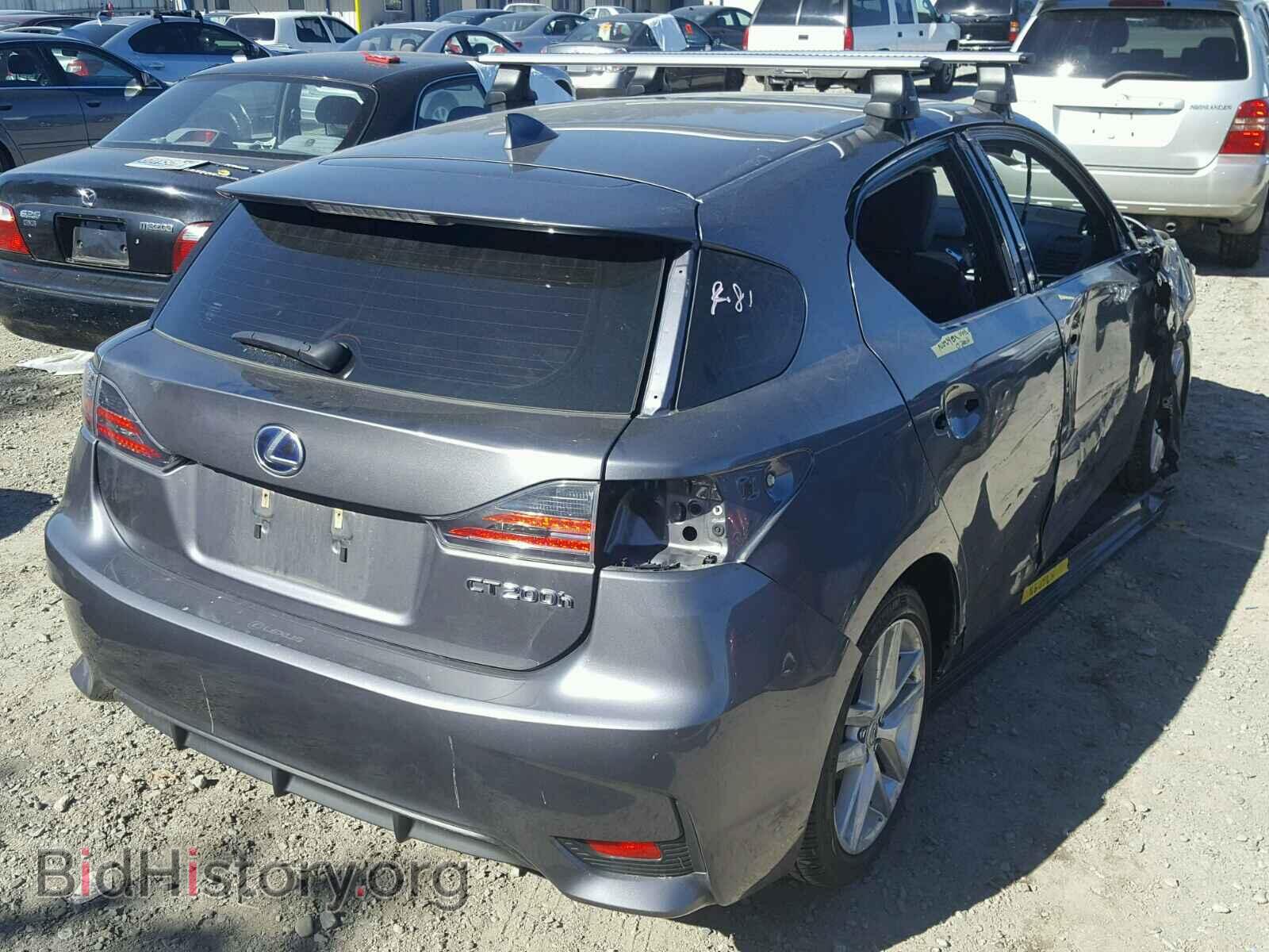 2014 LEXUS CT 200 - VIN: JTHKD5BH8E2194980 - Фото 4
