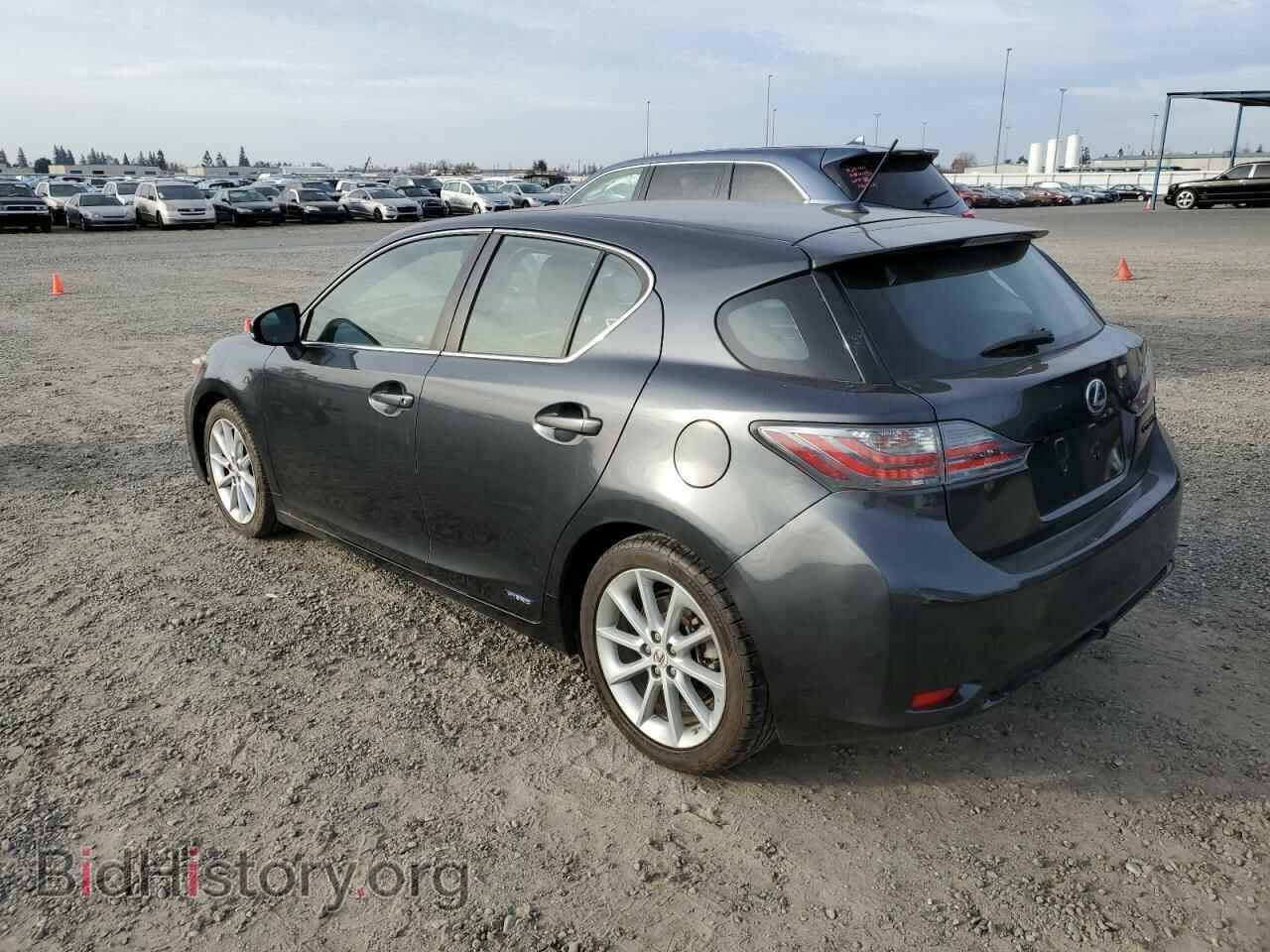 2011 LEXUS CT 200 - VIN: JTHKD5BH6B2034933 - Фото 2
