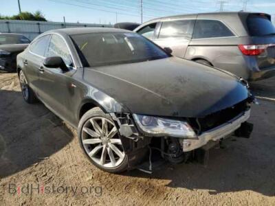 2012 Audi A7 A7 Prestig, black — VIN WAUSGAFC2CN006172, Copart