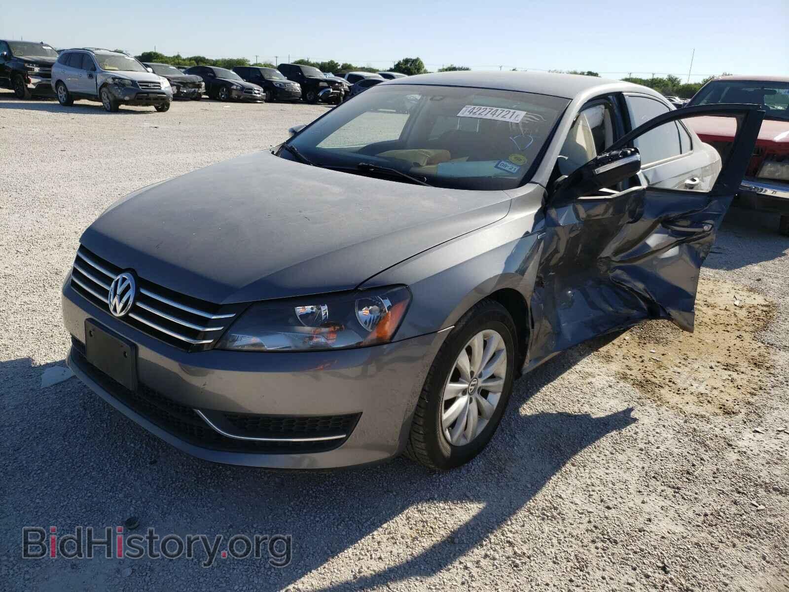2014 VOLKSWAGEN PASSAT - VIN: 1VWAT7A34EC096568 - Фото 2
