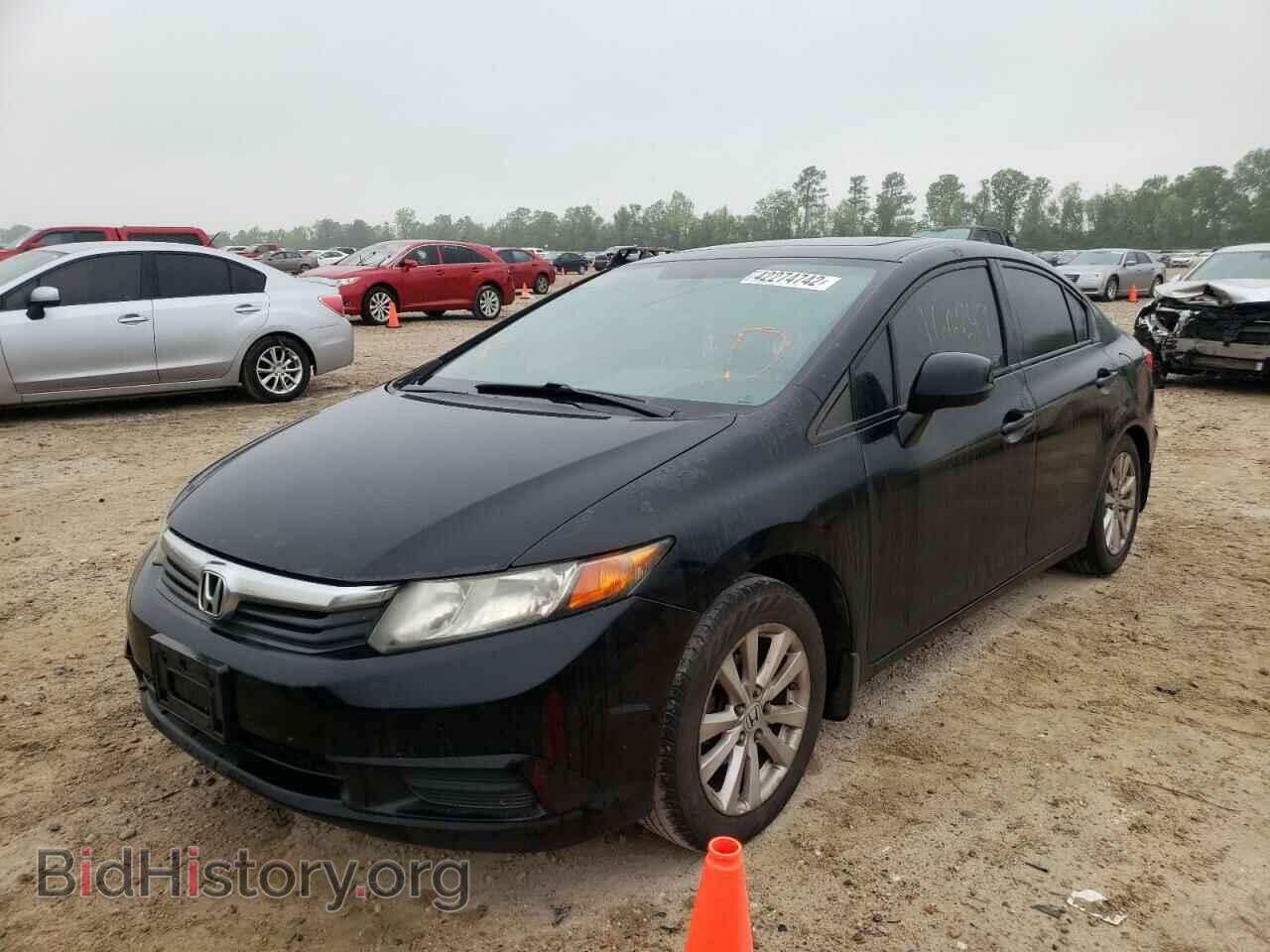 2012 HONDA CIVIC - VIN: 2HGFB2F85CH319022 - Фото 2