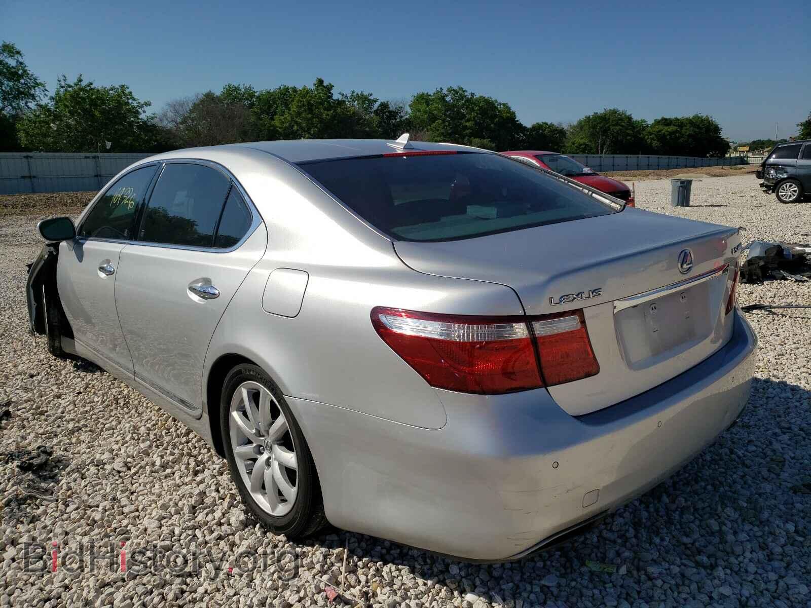 2007 LEXUS LS460 - VIN: JTHGL46F175013764 - Фото 3
