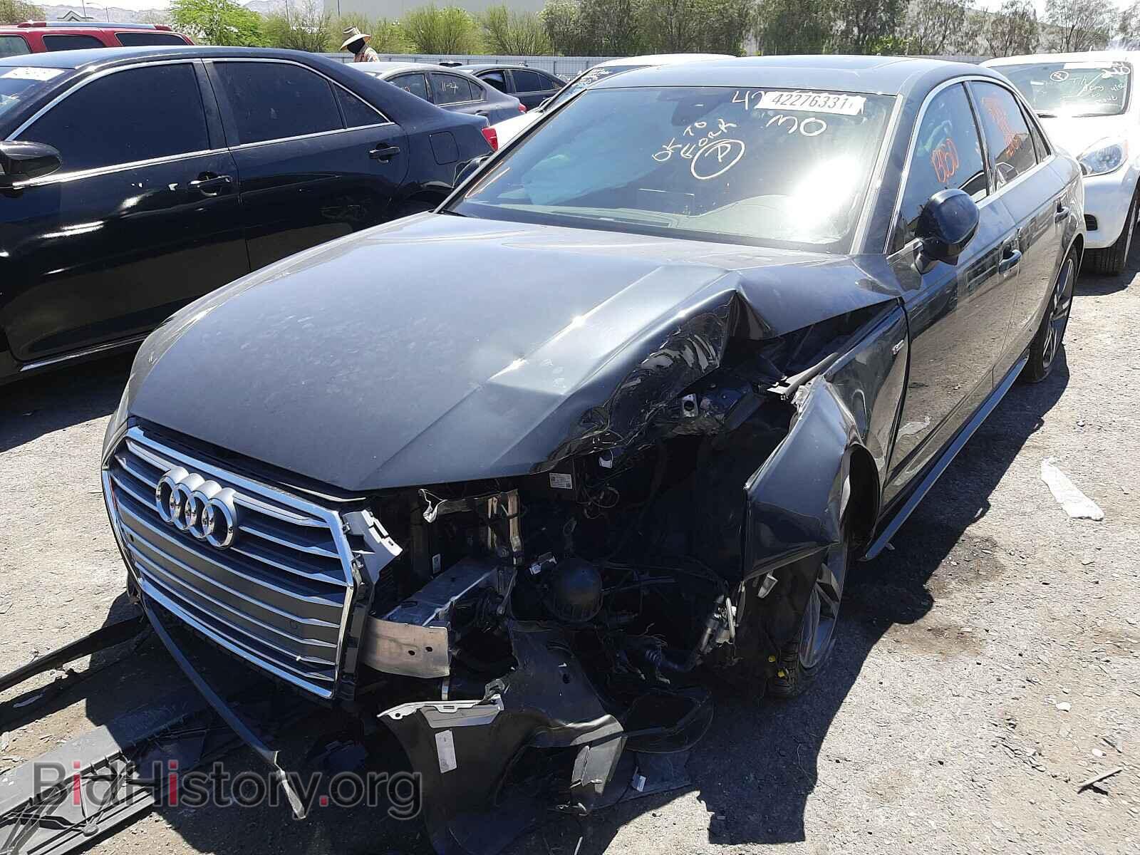 2018 AUDI A4 - VIN: WAULMAF45JA088750 - Фото 2