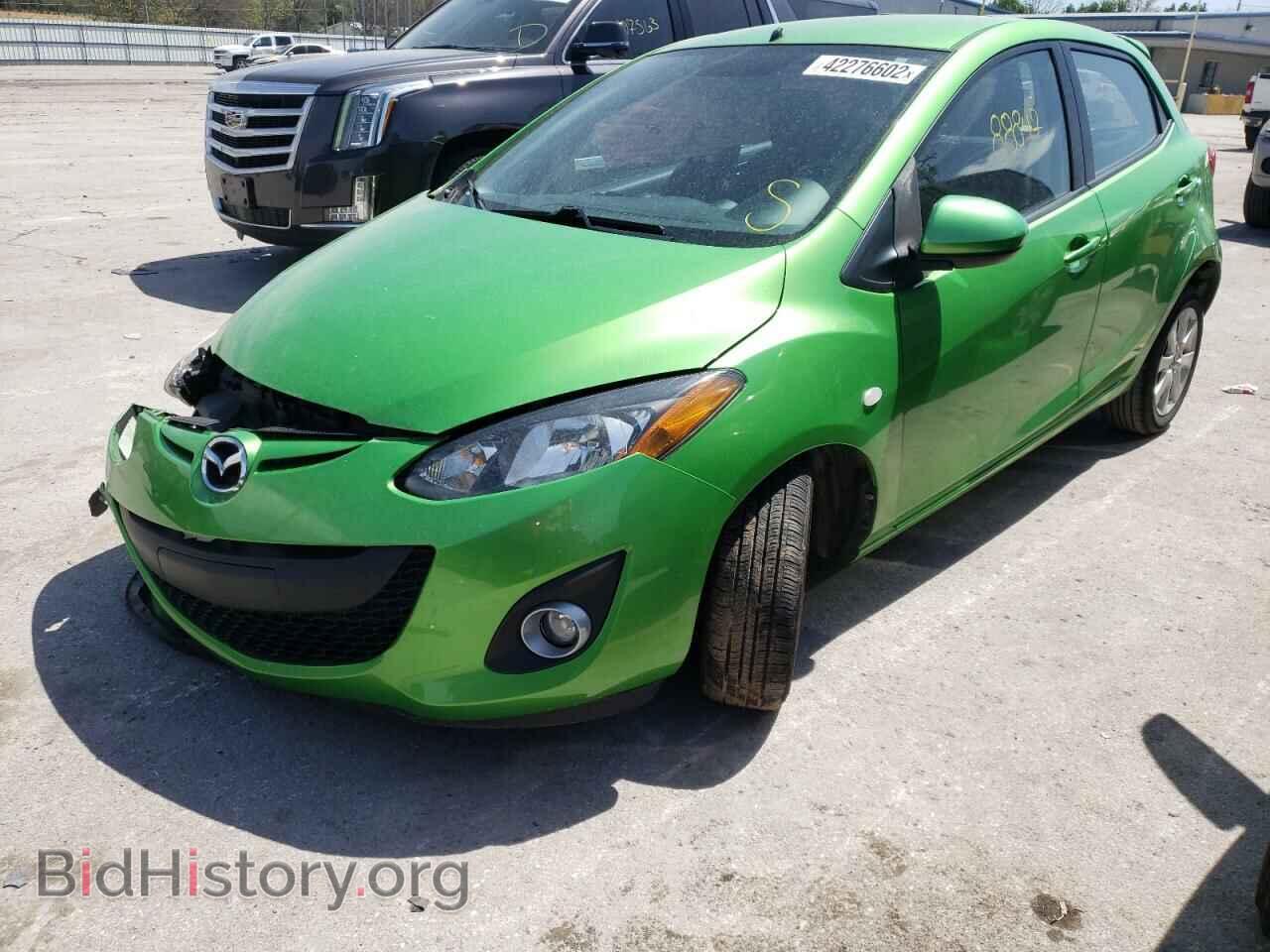 2013 MAZDA 2 - VIN: JM1DE1LY8D0157615 - Фото 2