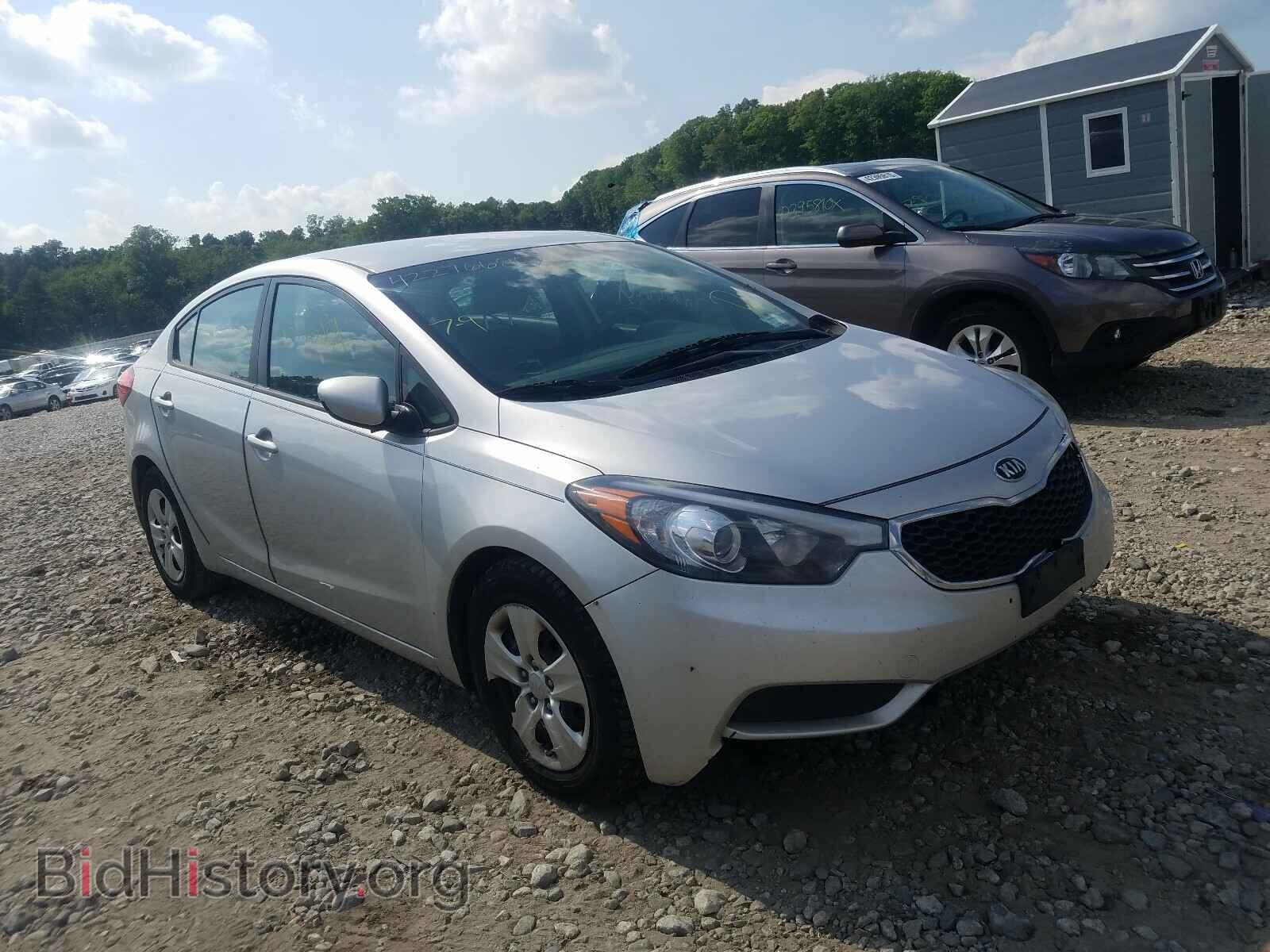Фотография KNAFK4A67F5277106 - KIA FORTE 2015