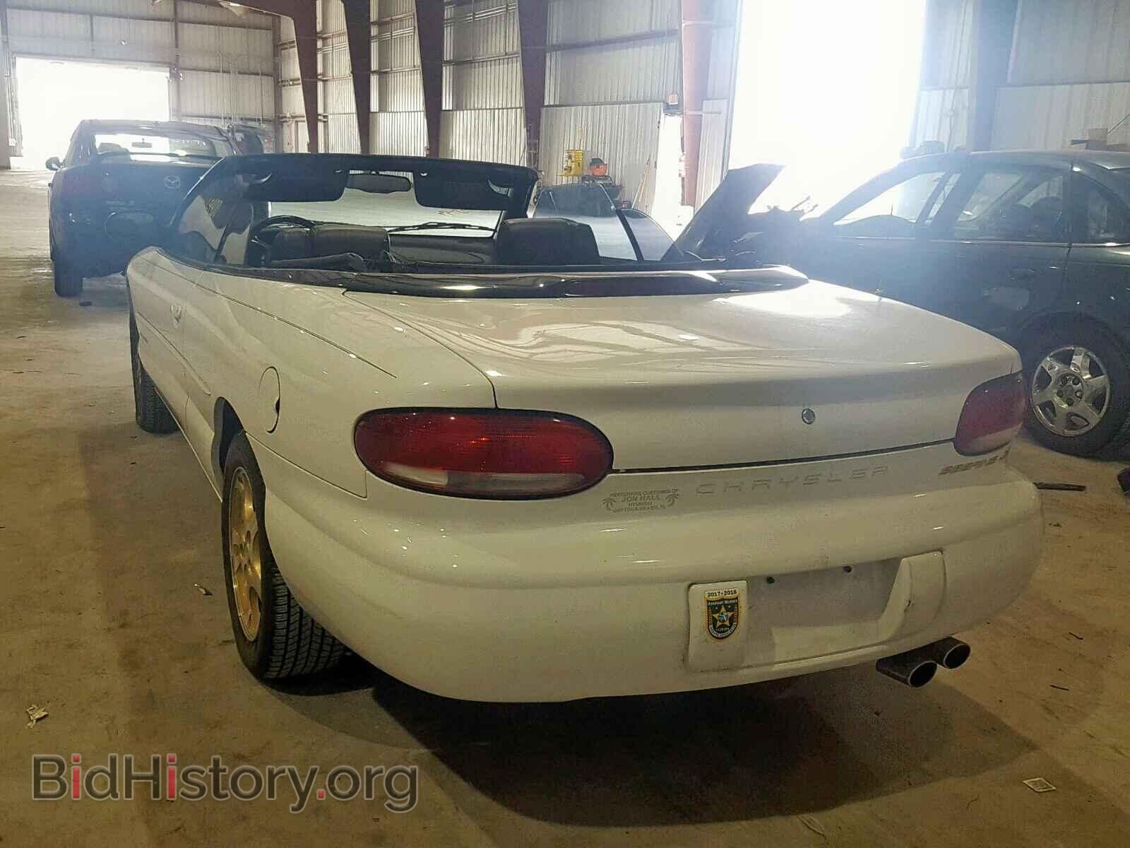 2000 CHRYSLER SEBRING - VIN: 3C3EL55H2YT230215 - Фото 3