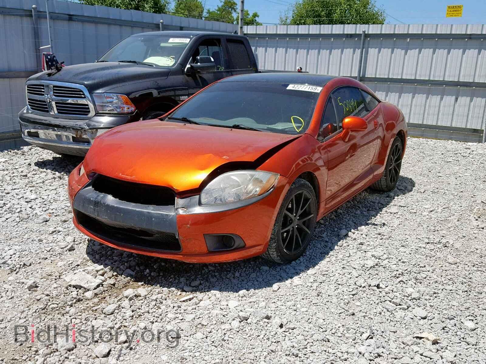 2011 MITSUBISHI ECLIPSE - VIN: 4A31K5DF9BE003363 - Photo 2