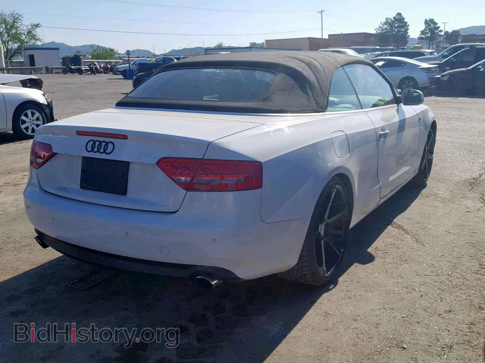 2012 AUDI A5 PREMIUM - VIN: WAULFAFH4CN005172 - Фото 4